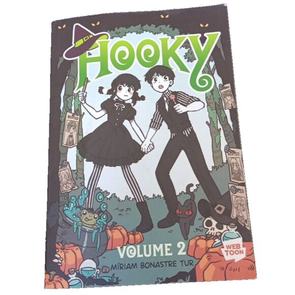Hooky Volume 2: A Graphic Novel [Halloween]Mriam Bonastre 1 st Edition Paperback - Picture 1 of 9